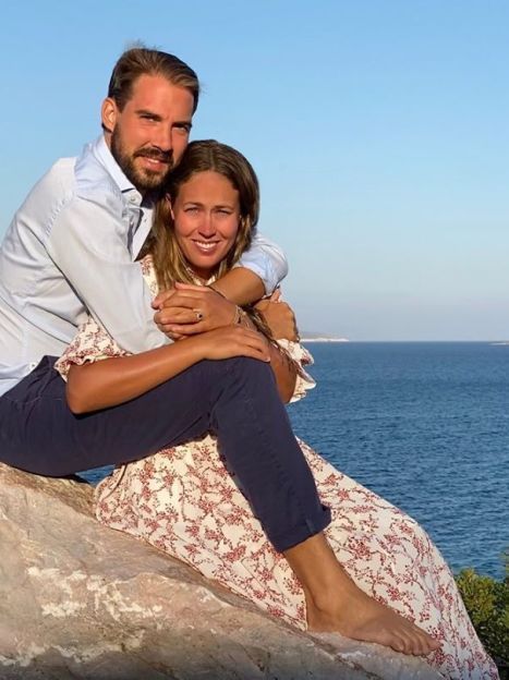 Принц Греции Филипп и Нина Флор / © Instagram Нины Флор