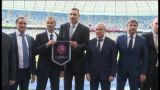 Президент УЕФА посетил Киев и проинспектировал НСК "Олимпийский"