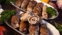 М'ясні рулетики з грибами