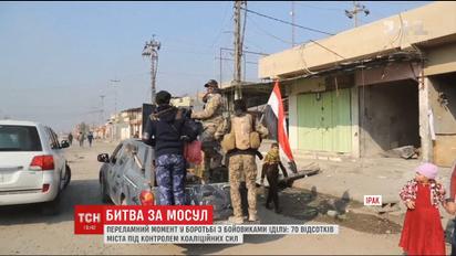 Іракська армія разом із військовими США майже відвоювала головну базу угруповання "ІД" в Іраку