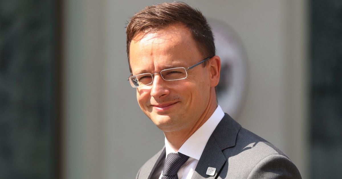 Очільник МЗС Петр Сіярто