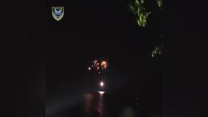 Командувач Повітряних сил показав відео нічної роботи ППО на півдні