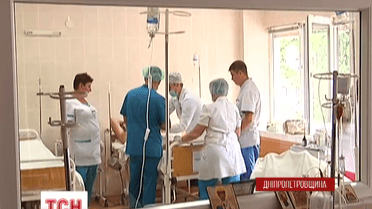 Сегодня в днепропетровские больницы доставили восьмерых раненых бойцов