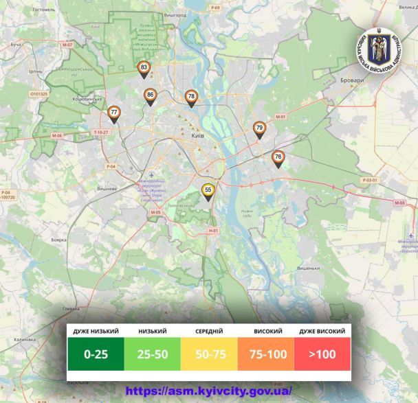 Повітря у Києві