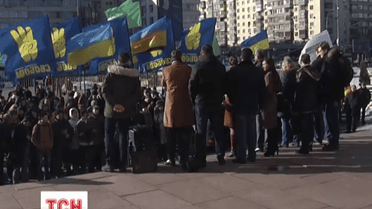 Пікет під стінами ЦВК провели сьогодні представники демократичних сил столиці