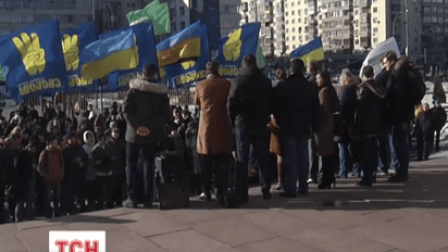 Пікет під стінами ЦВК провели сьогодні представники демократичних сил столиці