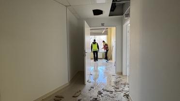 клініка на Оболоні в Києві після атаки_1 / &copy; ТСН