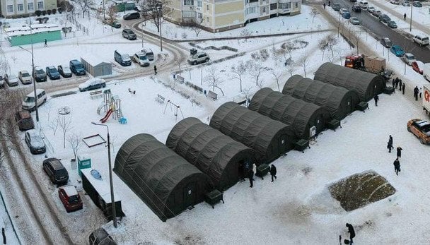 В Києві розгорнуто 91 намет, 71 - на лівобережжі