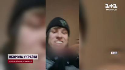 Пытался повредить флажки на Майдане Незаисимости! Полиция устанавливает личность