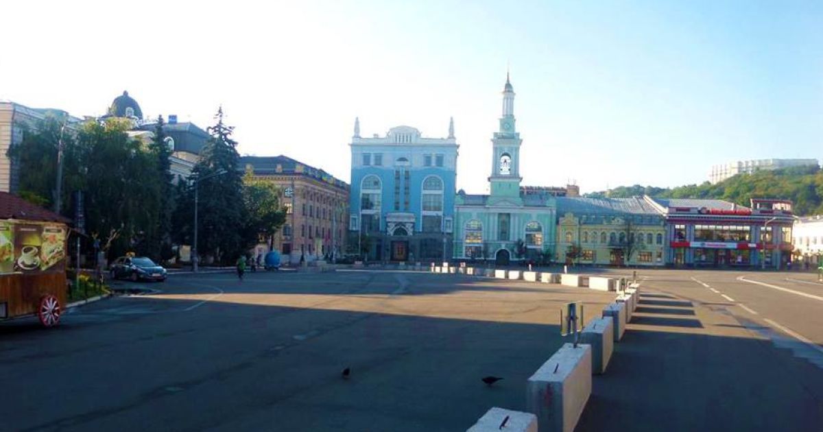 контрактова площа пішохідна_1 / © КМДА
