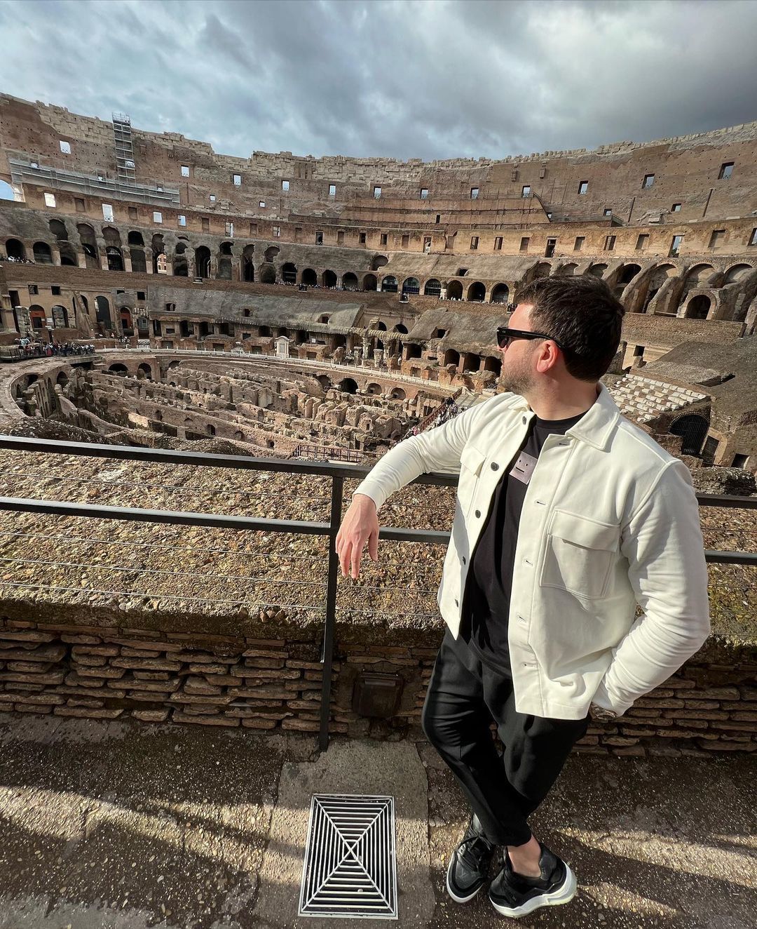 Григорій Решетнік в Римі / © instagram.com/grisha_reshetnik