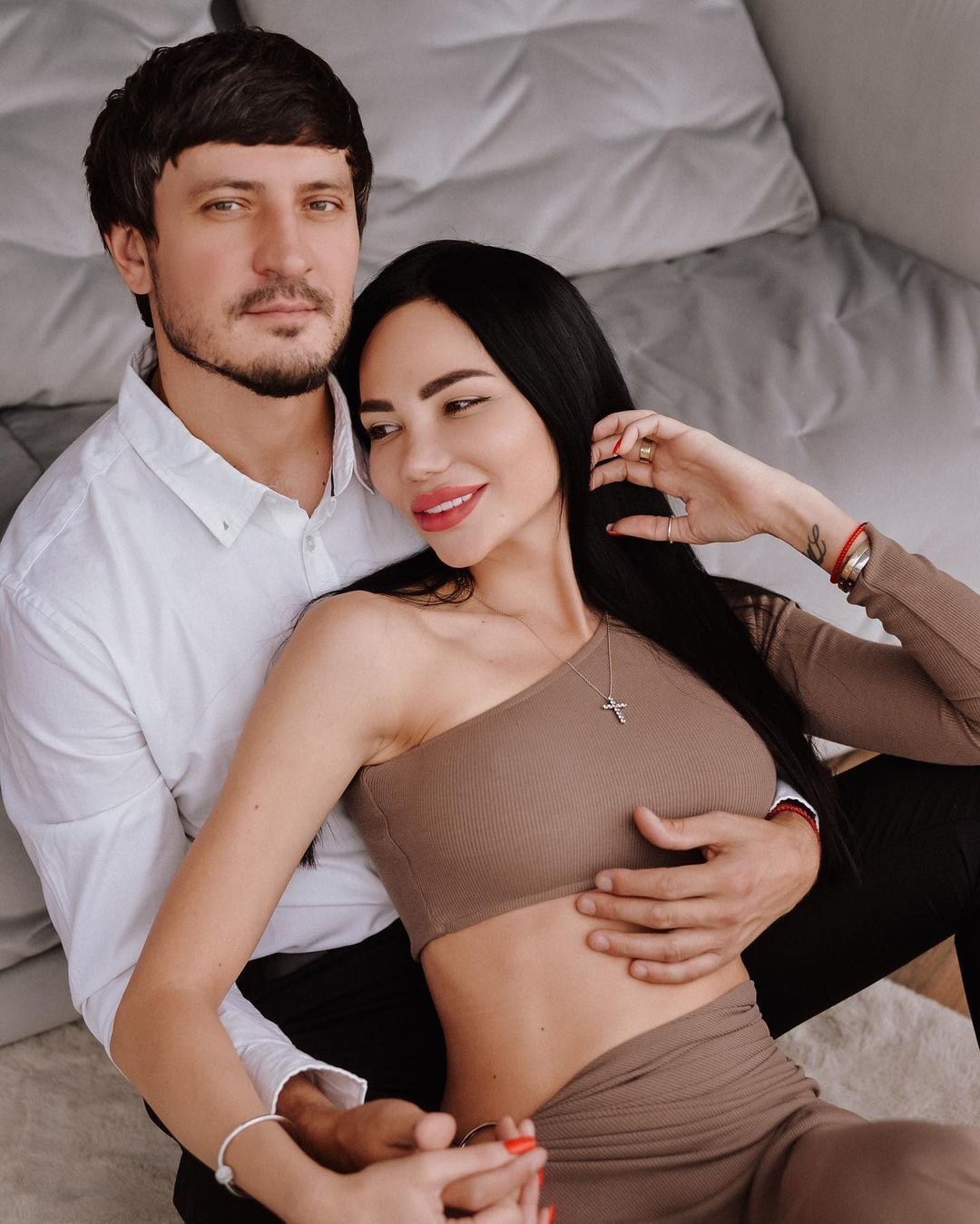 Сергей Журавлёв с женой / © 