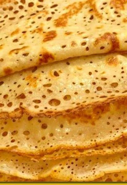 Ажурні млинці на молоці