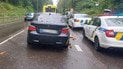 Недалеко от Львова на BMW упало дерево