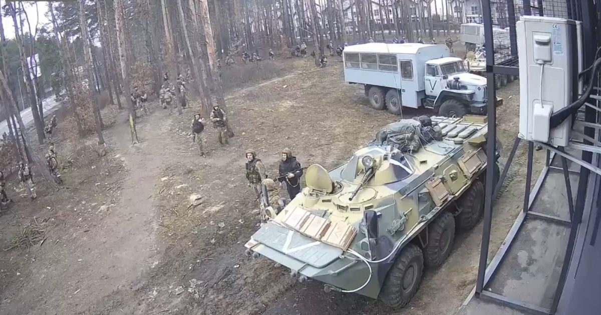 Розстріл автомобілів з мирними мешканцями у Гостомелі