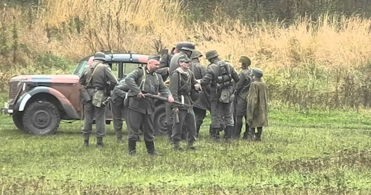 Под Киевом реконструировали бой УПА с немцами