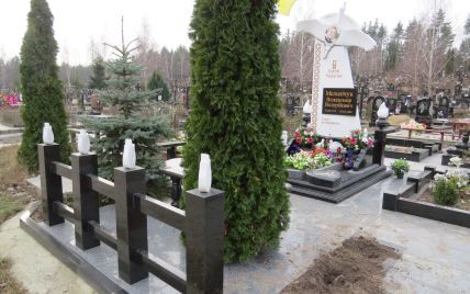 На Київщині вандали сплюндрували могилу героя Небесної сотні