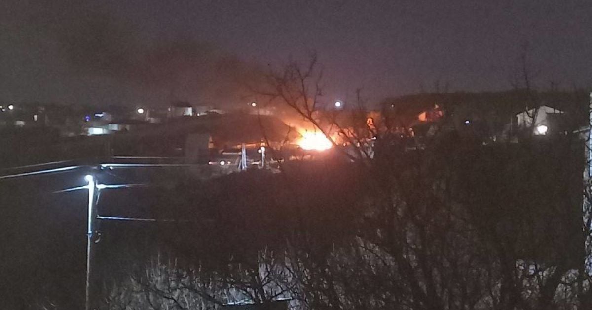 Михаил Развожаев не смог посчитать ударившими по нефтебазе БПЛА. Фото из открытых источников.