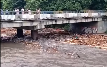 Как начинается стихия: в Закарпатье пользователи соцсетей показали видео, которое поражает