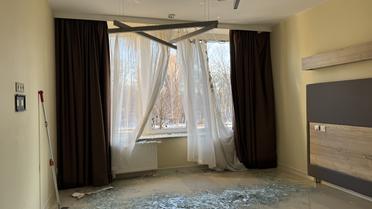 клініка на Оболоні в Києві після атаки_2 / &copy; ТСН