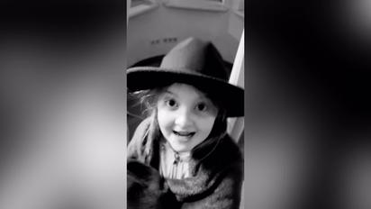 Дочь Юрия Ткача появилась в образе загадочной певицы Klavdia Petrivna