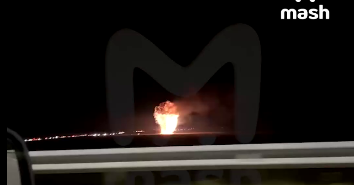 Пожежа на місці падіння бомбардувальника Ту-22М3