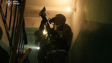 Атака на Київ_9 / © ДСНС