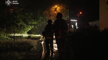 Атака на Київ_8 / © ДСНС