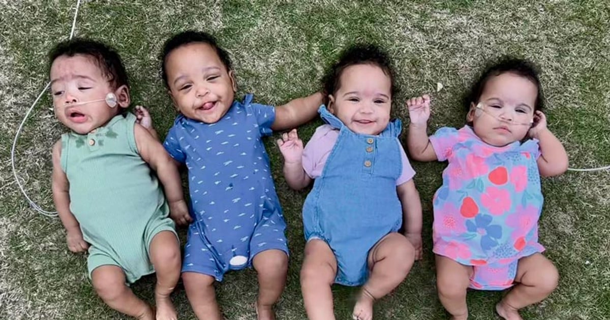 Найбільш передчасно народжена четверня