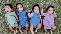 Самая преждевременно рожденная четверня