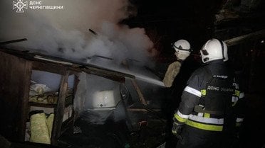 атака нам Чернігівську область 1 грудня_1 / © ДСНС