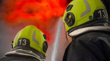 Удар по Бродах на Львівщині_1 / © ДСНС