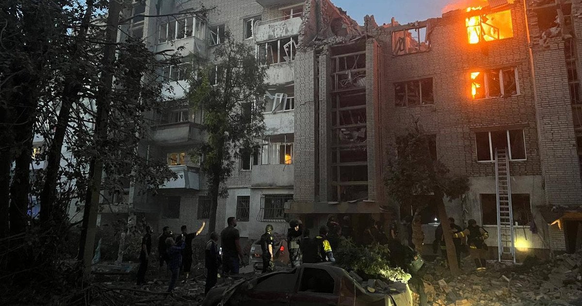 Пожар во Львове