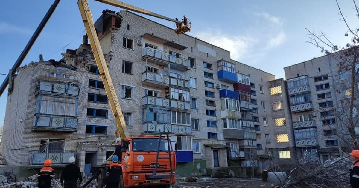 Нова Одеса вибух / © ГСЧС
