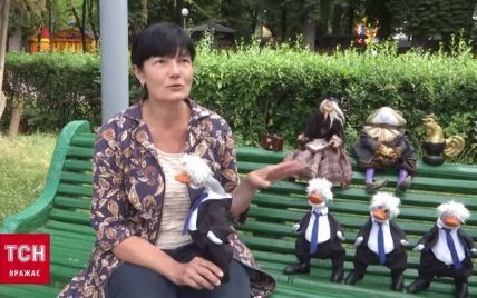 Украинская кукольница сшила боевого гуся в образе Бориса Джонсона и от клиентов нет отбоя