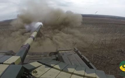 Железная мощь: в зоне АТО состоялись масштабные учения танкистов