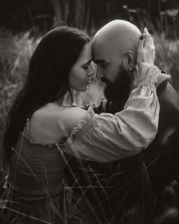 Юлия Санина с мужем / © instagram.com/the_hardkiss