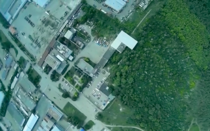 Украинская аэроразведка показала технику боевиков на окраине Луганска