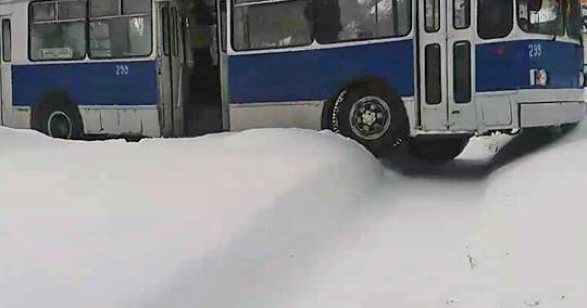 тролейбус черкаси_1 / © Facebook/Валера Мироненко
