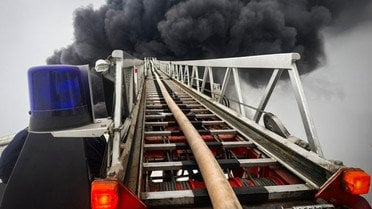 Удар по Бродах на Львівщині_8 / © ДСНС