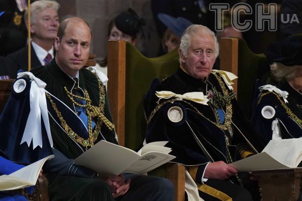 Король Чарльз та принц Вільям / © Associated Press