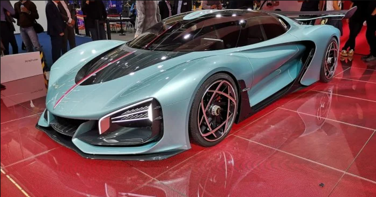 Китайці створять гіперкар потужністю в 1 400 кінських сил