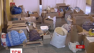 40 тон гуманітарного вантажу вирушили зі Львова на Донбас