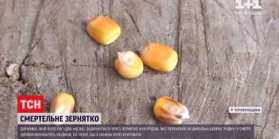Через зернятко кукурудзи в Тернопільській області померла однорічна дитина