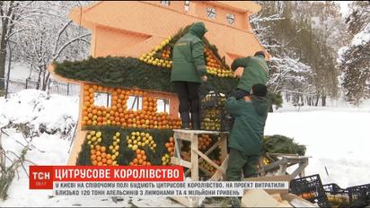 У столиці на Співочому полі будують цитрусове королівство