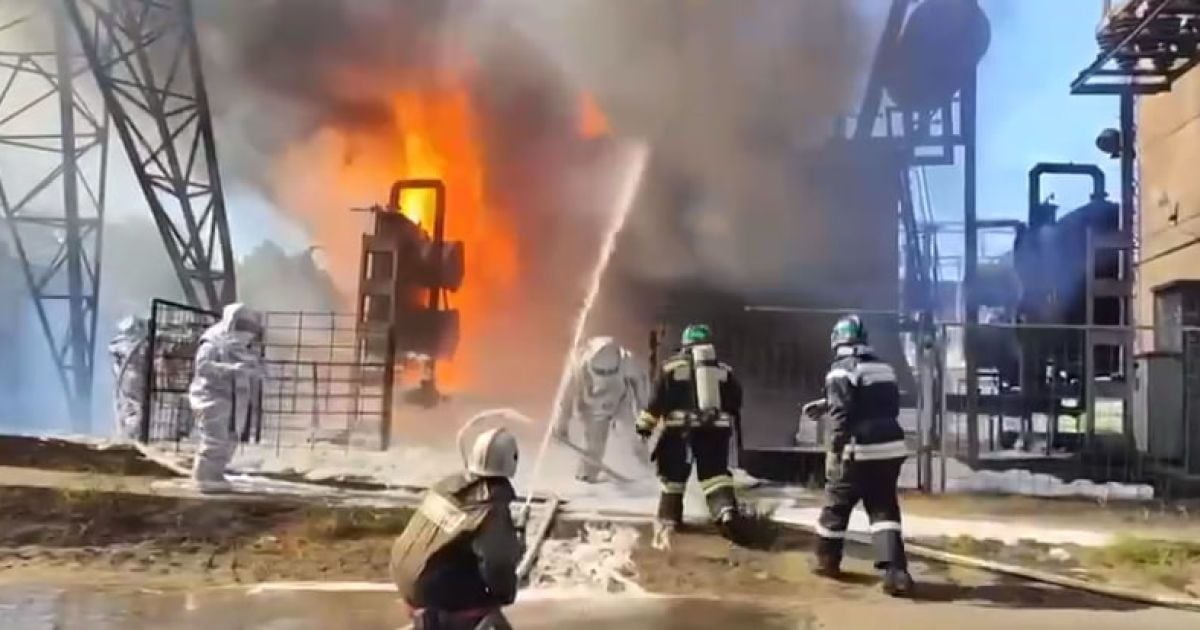 Пожар на заводе в Волгограде 17 августа ФОТО: сундуки с видео