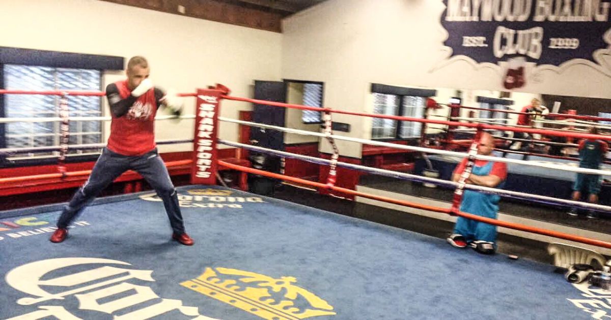 Бурсак готовится к бою с Рамиресом / © k2ukraine.com