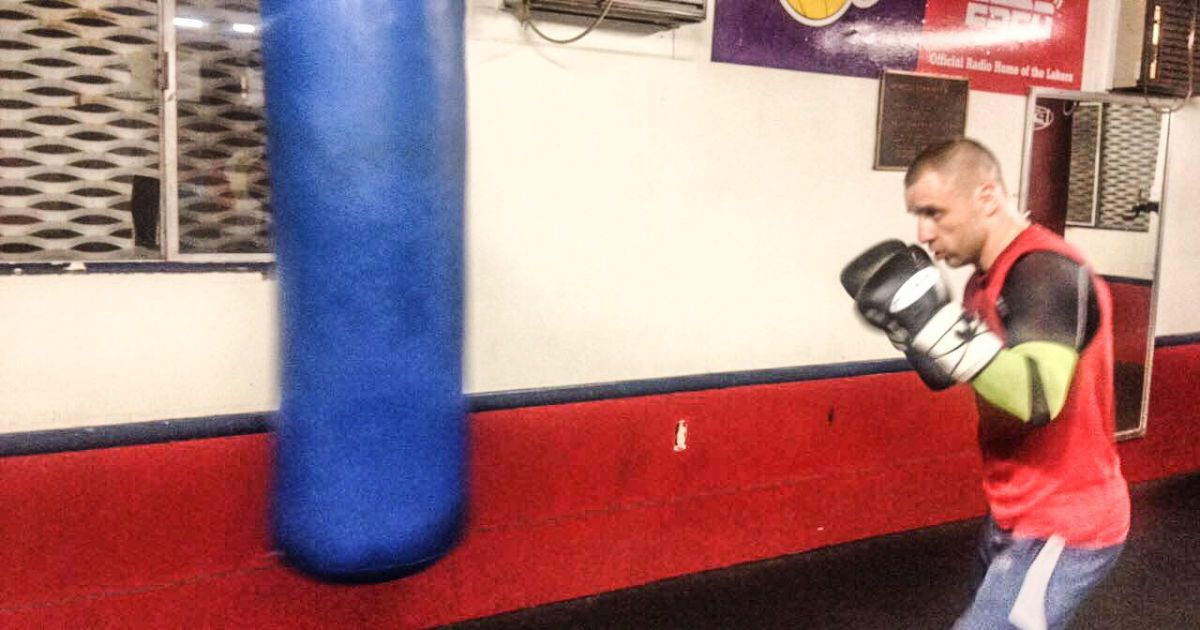 Бурсак готовится к бою с Рамиресом / © k2ukraine.com