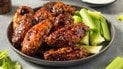 Куриные крылышки запеченные в соусе терияки