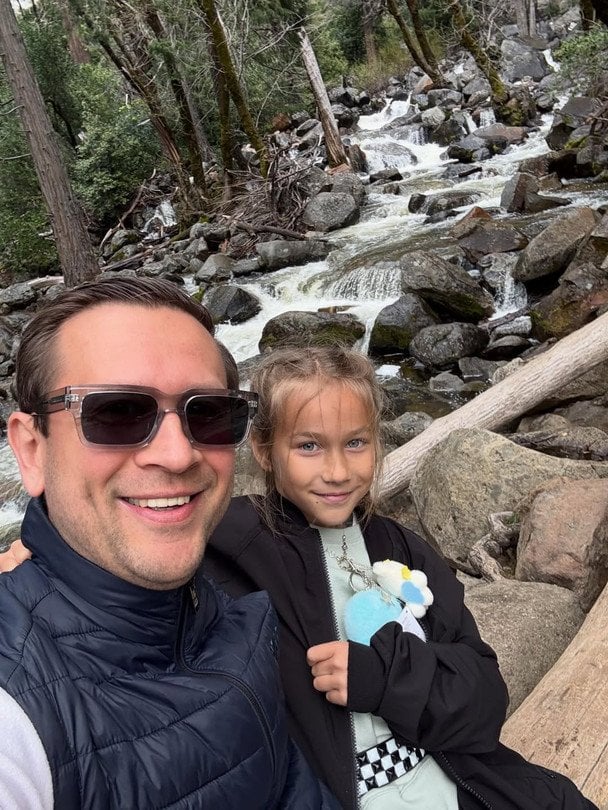 Дмитро Ступка з донькою / © instagram.com/stupka777